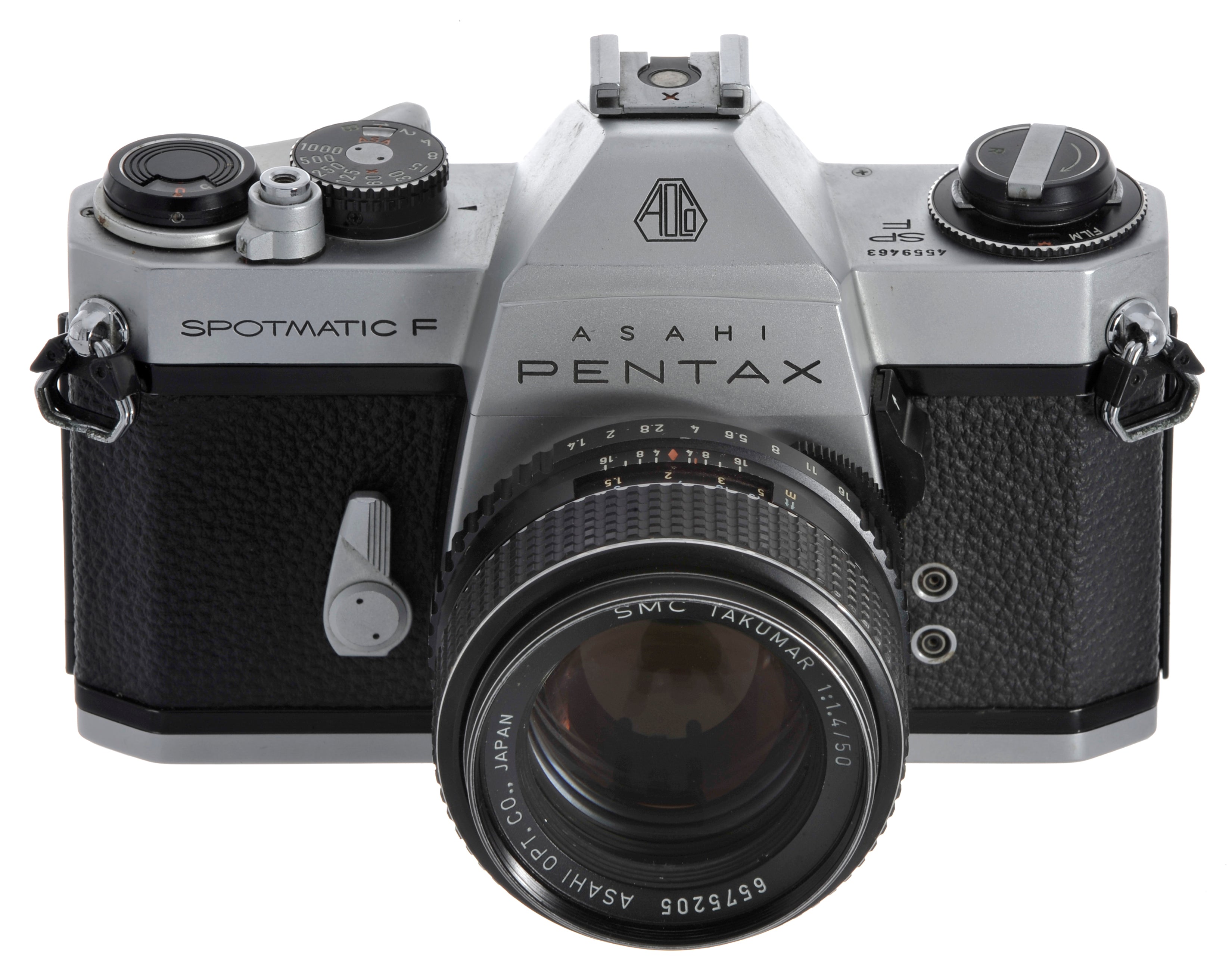 Used Pentax Spotmatic F with SMC Takumar 50mm f/1.4 [280581]