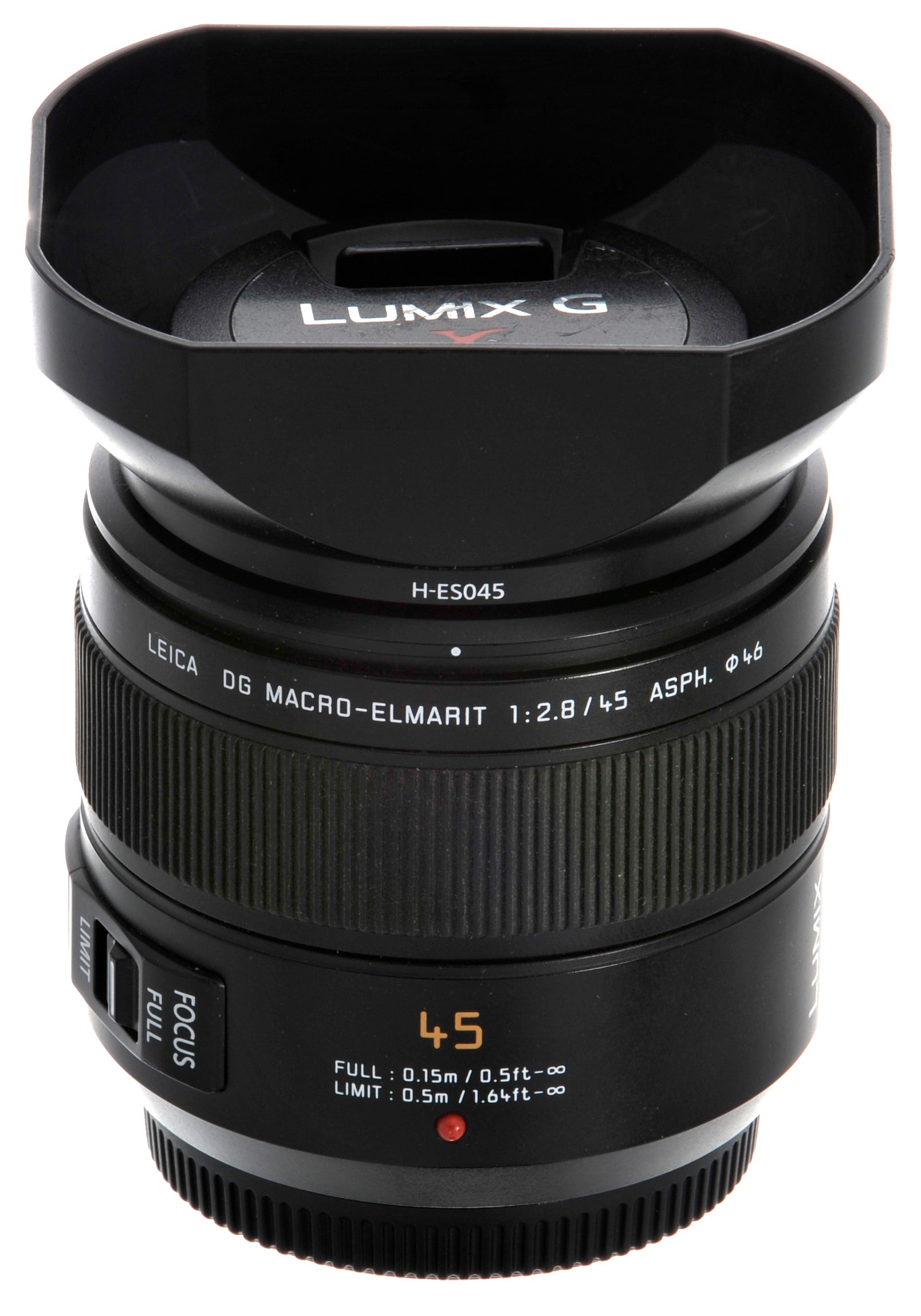 Used Panasonic Lumix Leica DG Macro-Elmarit 45mm f/2.8 Asph. [S11122401]