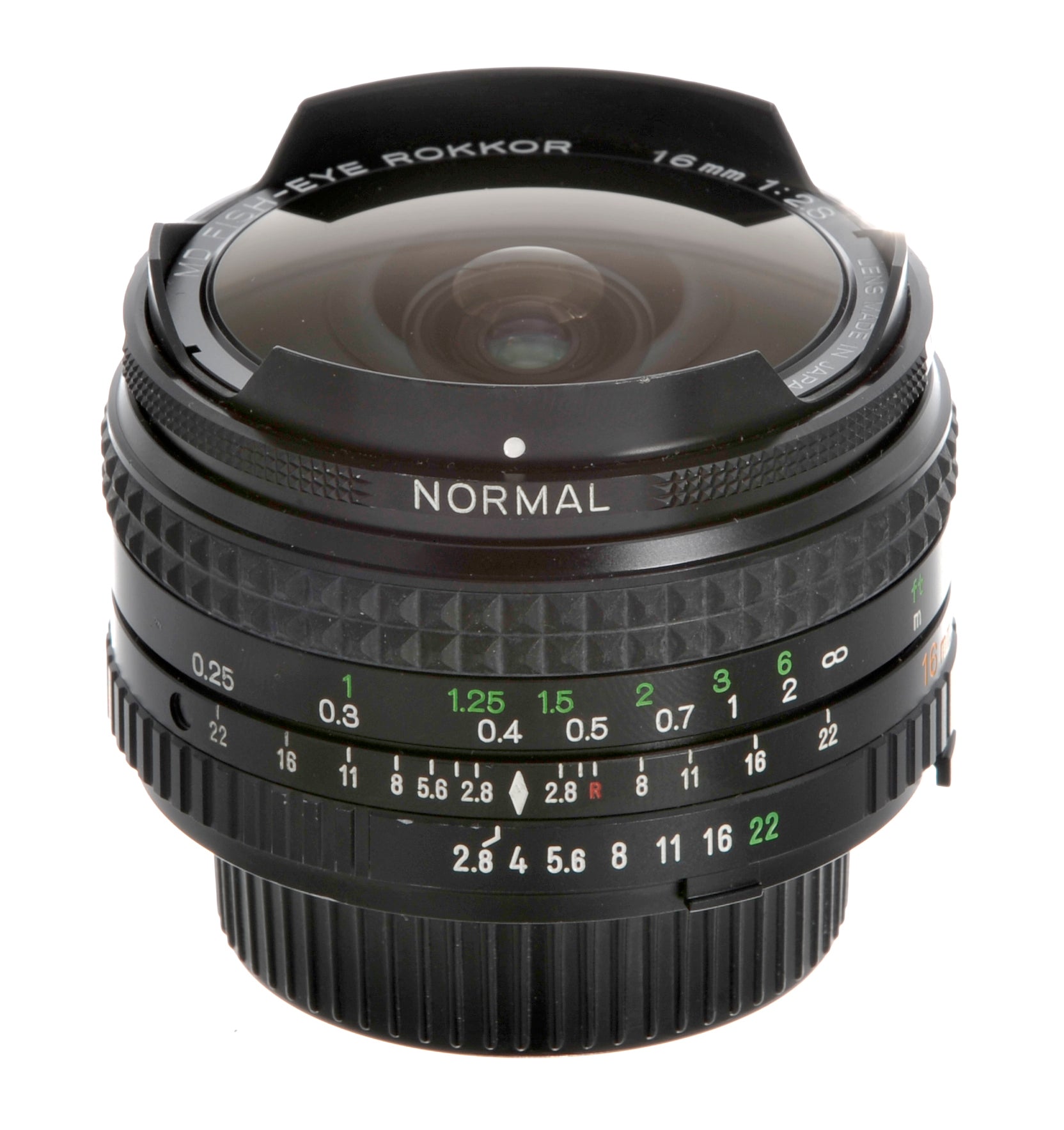 Used Minolta MD Fish-eye Rokkor 16mm f/2.8 [S14022504]