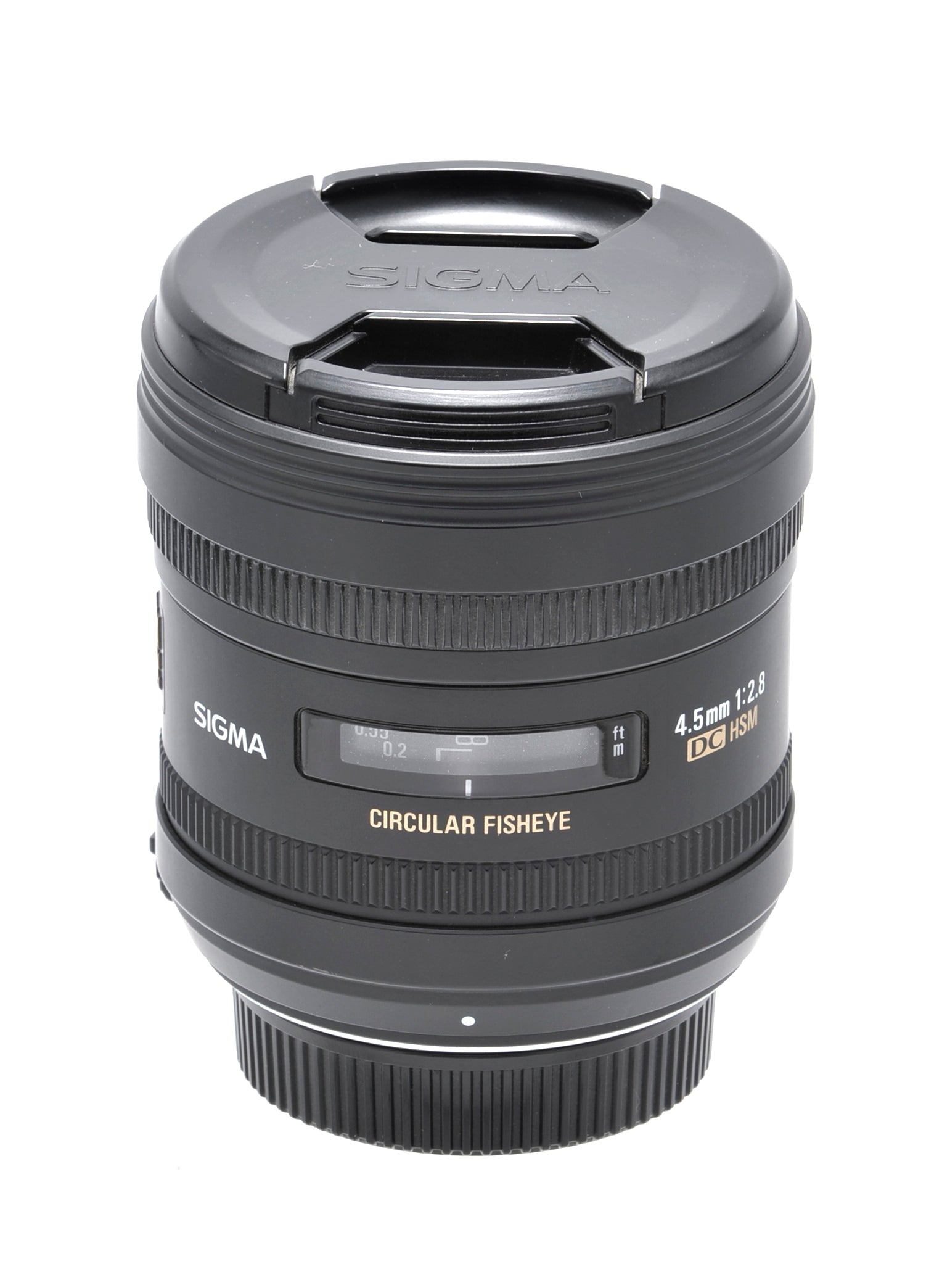 Used Sigma 4.5mm f/2.8 DC HSM EX Circular Fisheye for Nikon
