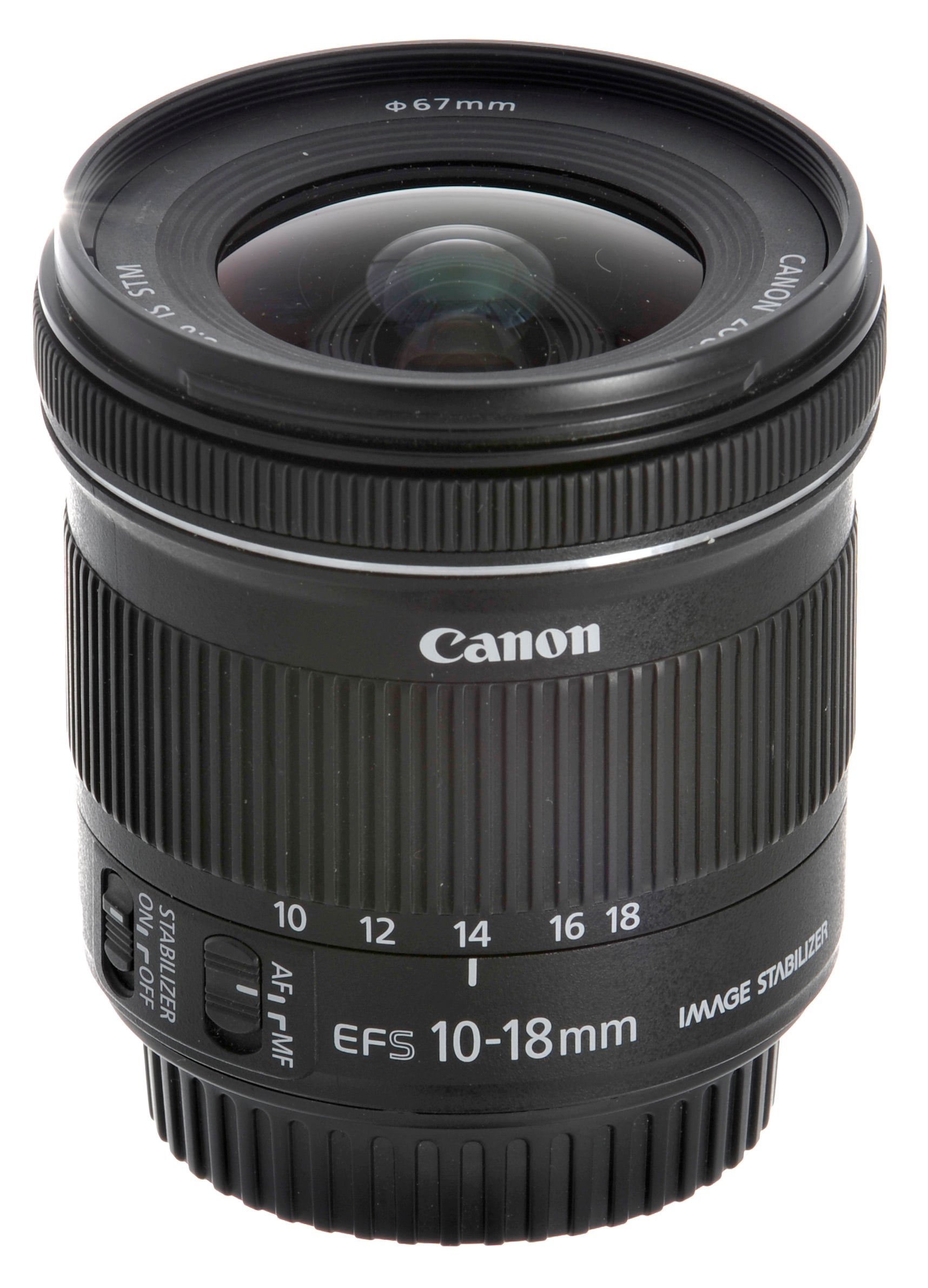 Used Canon EF-S 10-18mm f/4.5-5.6 IS STM [280675]