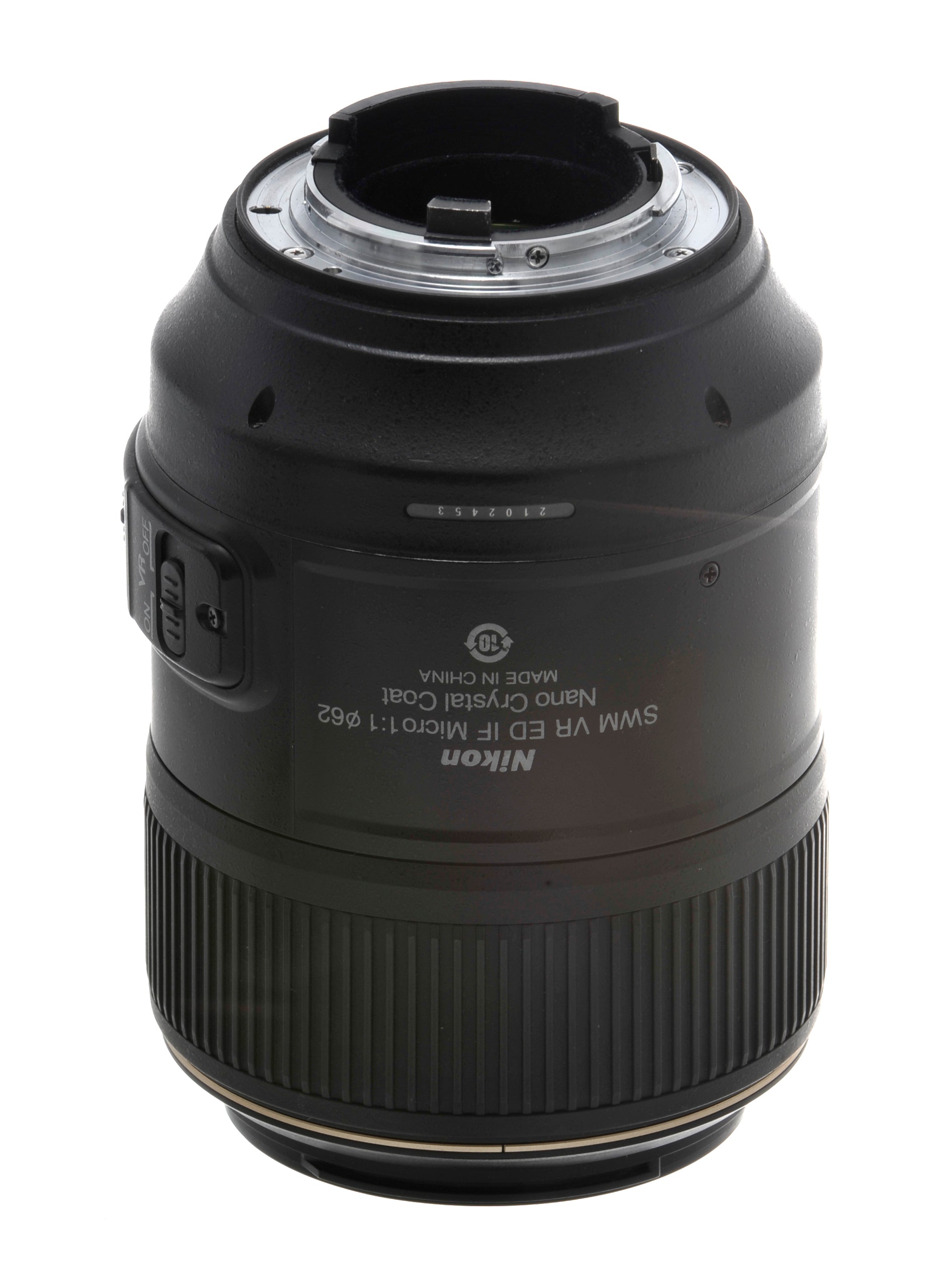 Used Nikon AF-S 105mm f/2.8 G ED N VR Micro [279834]