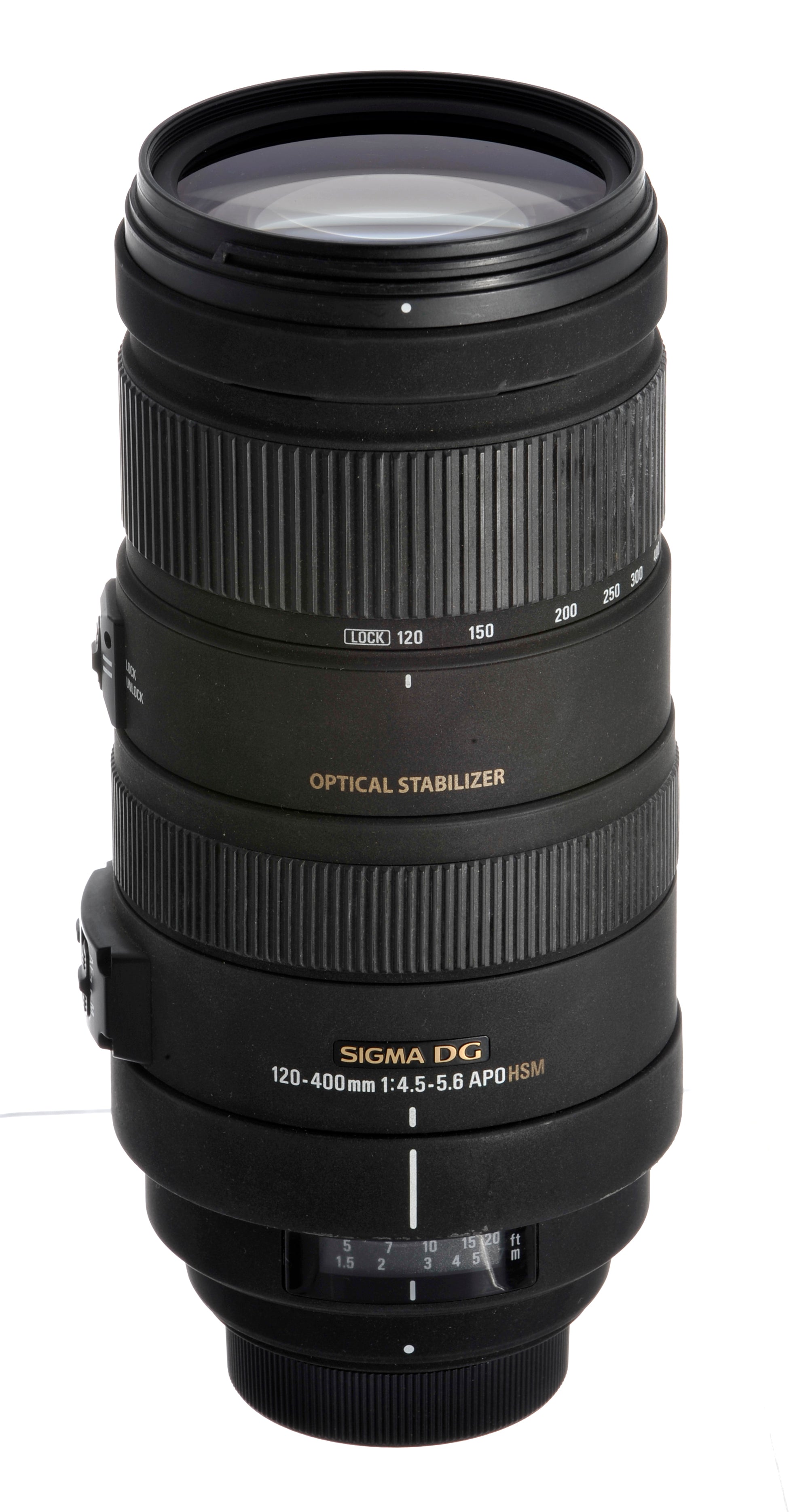 Used Sigma 120-400mm  f/4.5-5.6 DG APO OS HSM for Nikon F [28099]