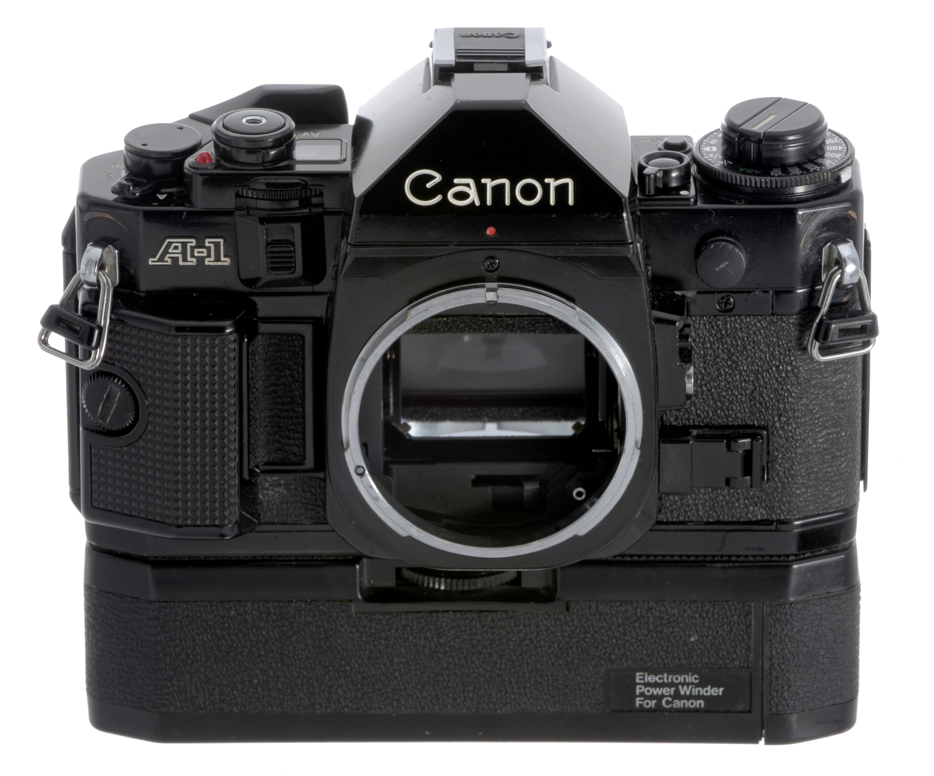 Used Canon A-1 with Power Winder C-1 and FD 50mm f/1.8 [280961]