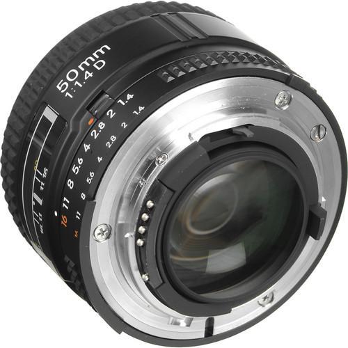 Nikon AF 50mm f/1.4D Autofocus Lens