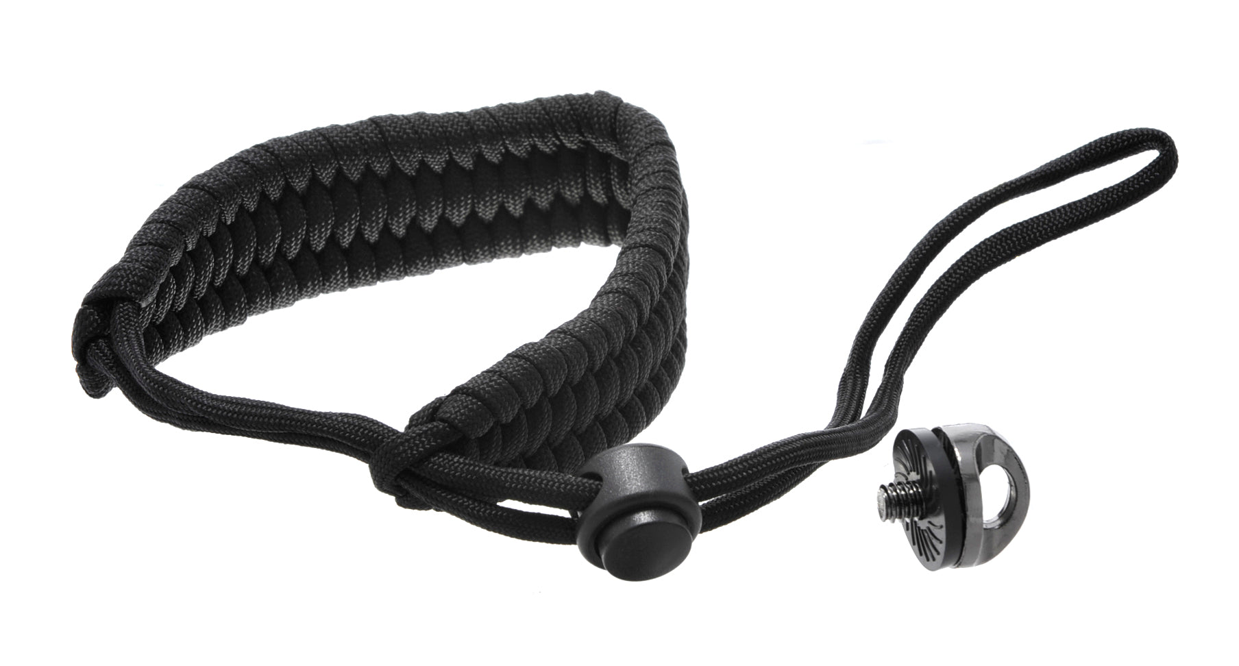 KAMERAZ Braided Wrist Strap with 1/4" Screw (Black)