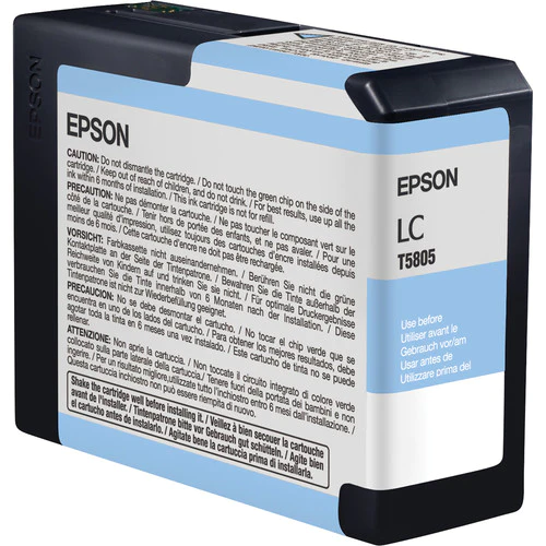 Epson UltraChrome K3 Light Cyan Ink Cartridge (80 ml)