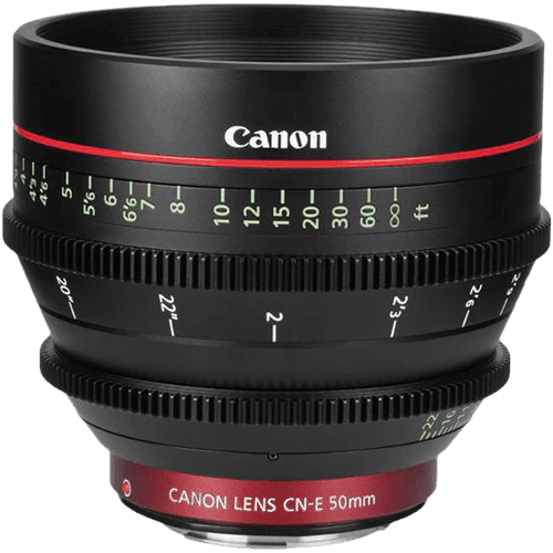 CANON EF CINEMA LENS CN-E 50MM T1.3 L F Canon Lens - Cine