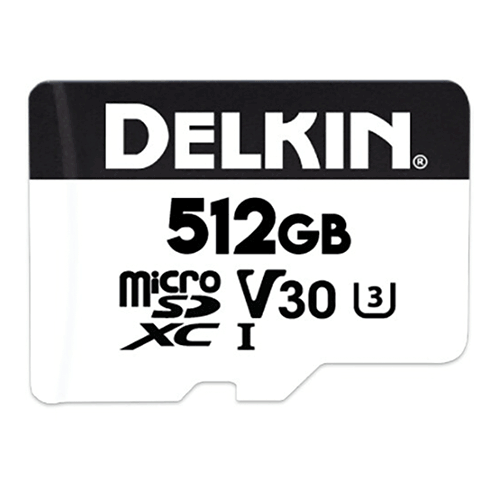 Delkin MicroSD Memory card 512Gb