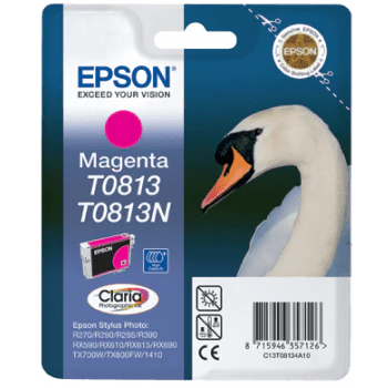 Epson T0813N Magenta Ink Cartridge Magenta