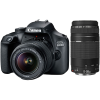 Canon EOS 4000D DSLR with EF-S 18-55mm DC III & EF 75-300mm f/4-5.6 III Lenses