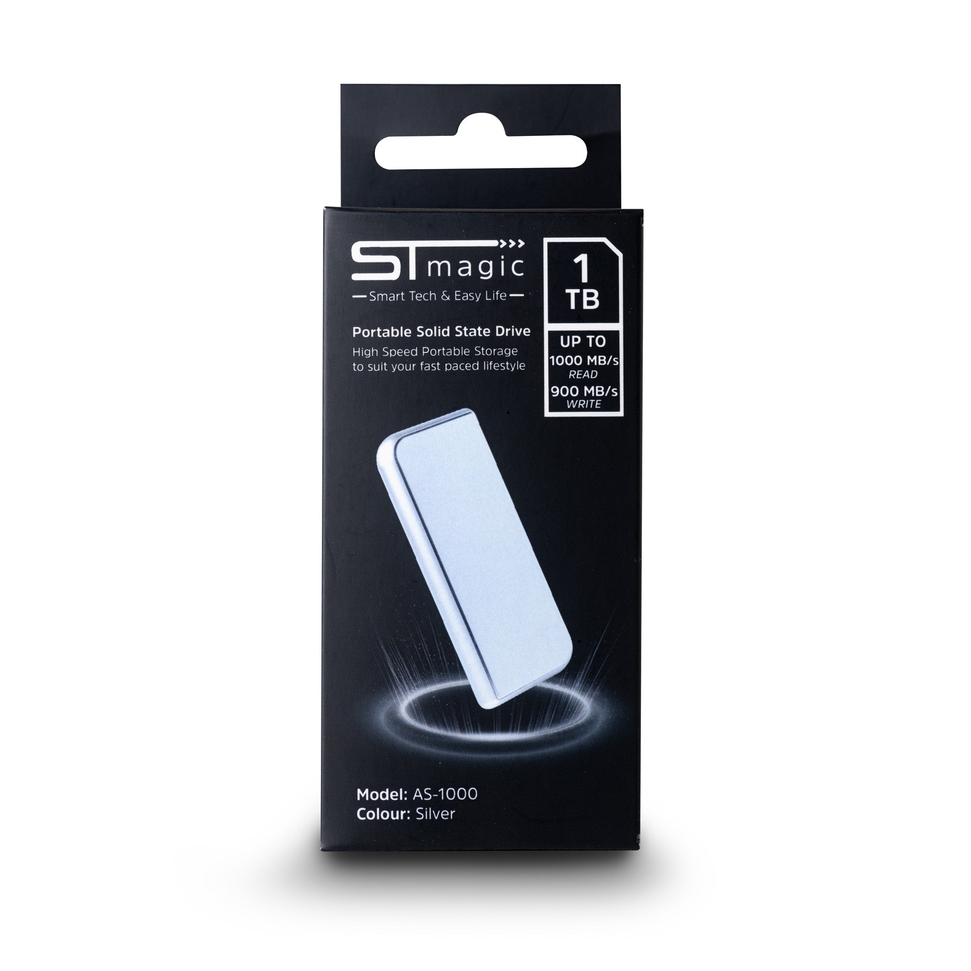 ST MAGIC SSD AS-1000, up to 1000/900MB/s READ, WRITE