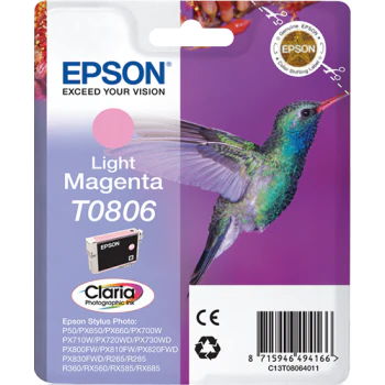 Epson T0806 Light Magenta Ink Cartridge