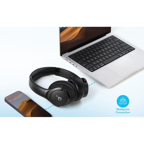 Soundcore Q20i Headphones Black