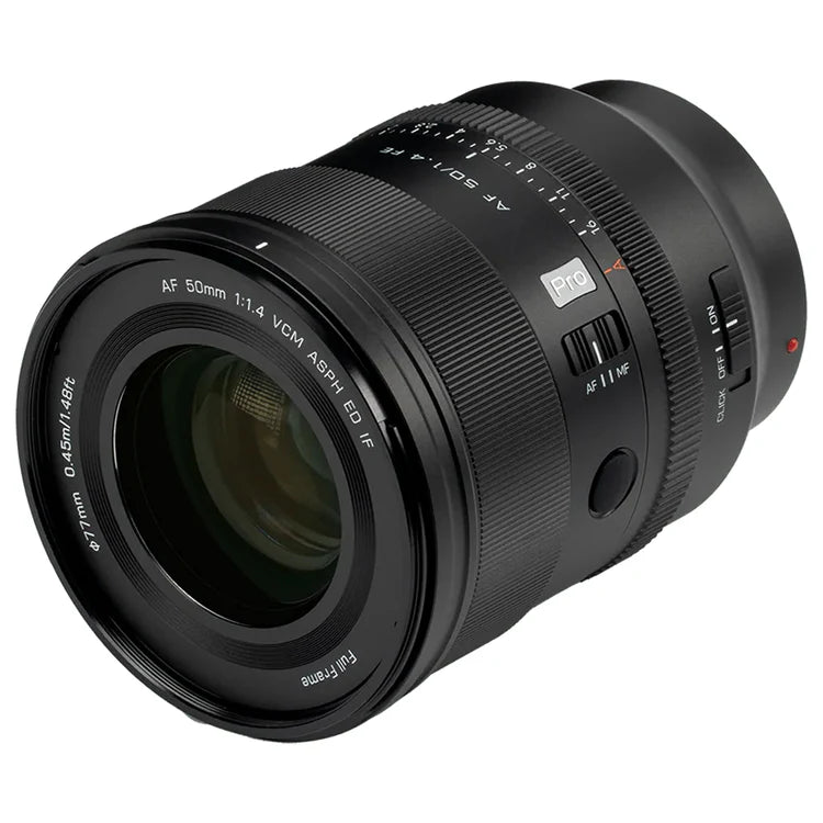 Viltrox AF 50mm f1.4 Pro Full-Frame Lens for Sony E-Mount Mirrorless Cameras