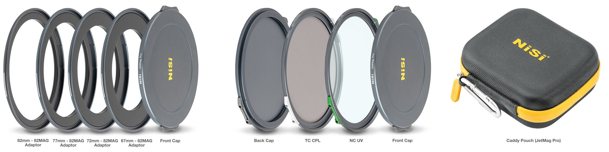 NiSi Filters JetMag Pro 82mm Capture Kit