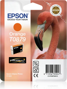 Epson Singlepack Orange T0879 Ultra Gloss High-Gloss 2