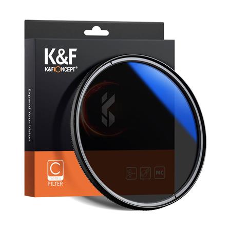 K&F 77mm Blue Coat MC CPL KF01.1441 Polarizing Lens Filter