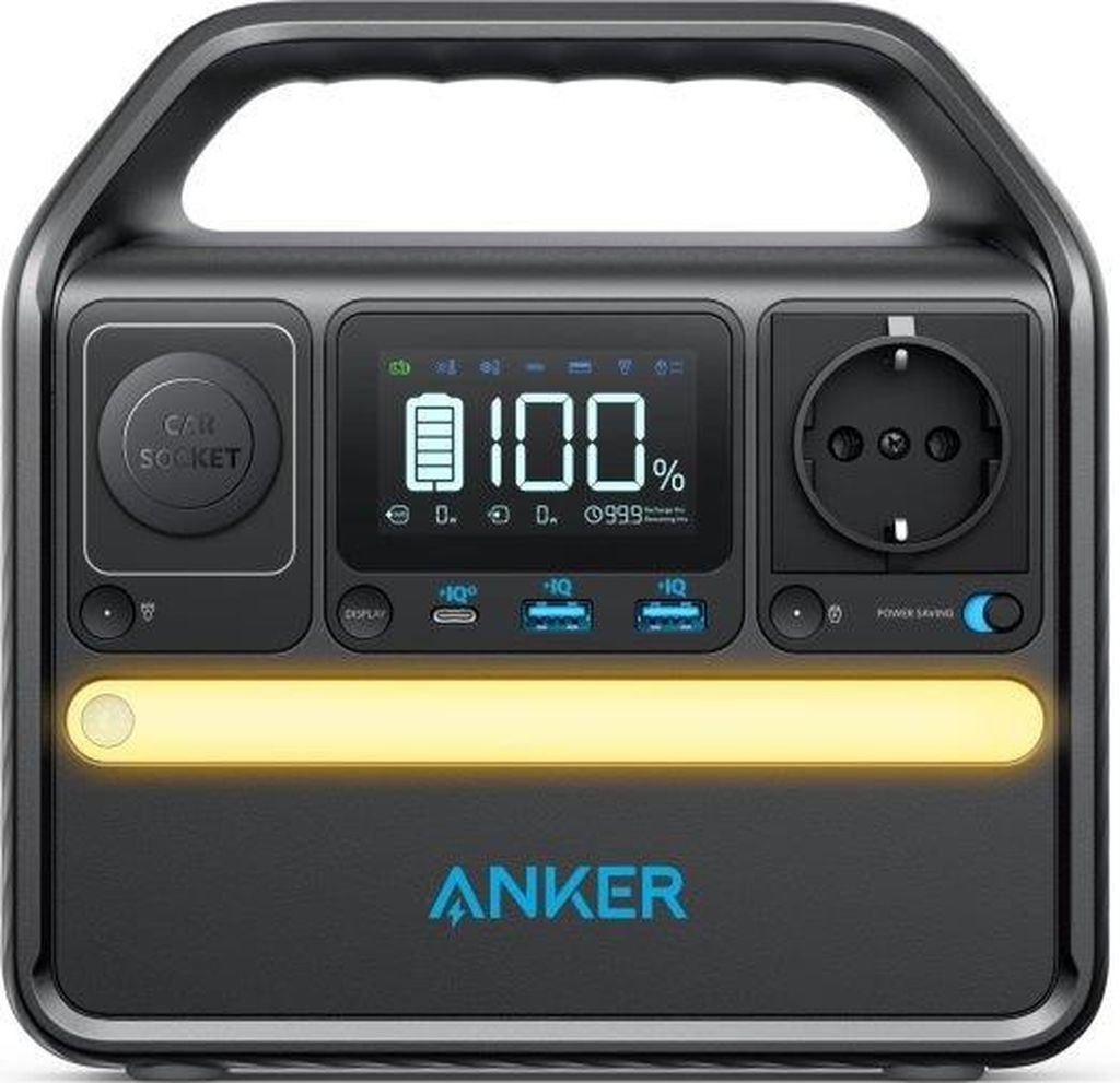 Anker PowerHouse 521 Portable Power Station - 256Wh LiFePO4