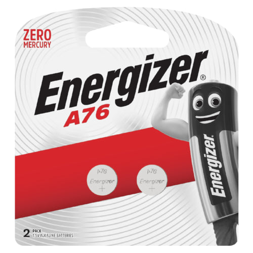 Energizer A76BP1 1.5v Alkaline A76 Battery (2 Pack)