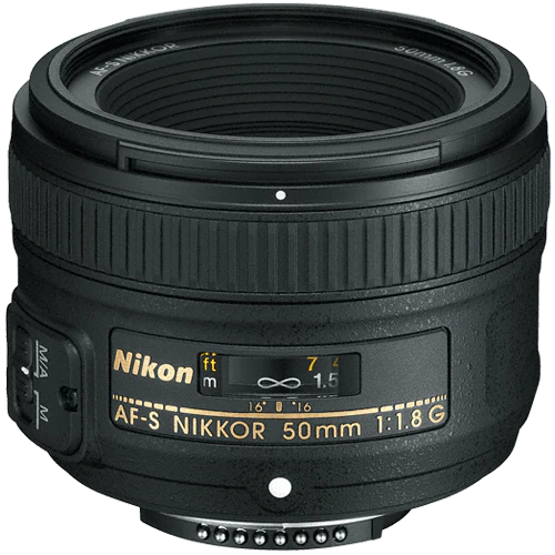 Nikon AF-S 50mm F/1.8G Lens