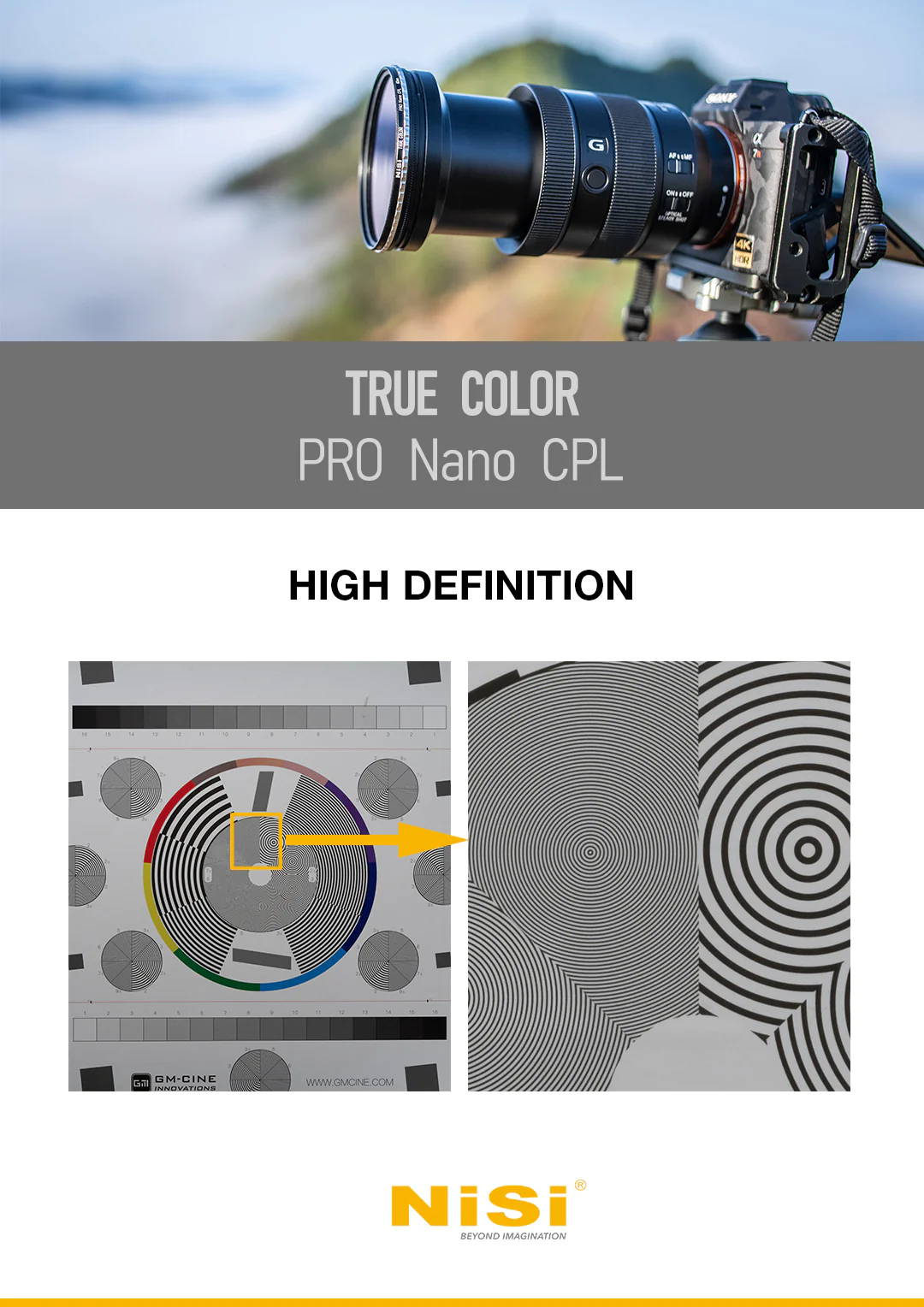 NiSi Filters 67mm Pro Nano True Colour CPL
