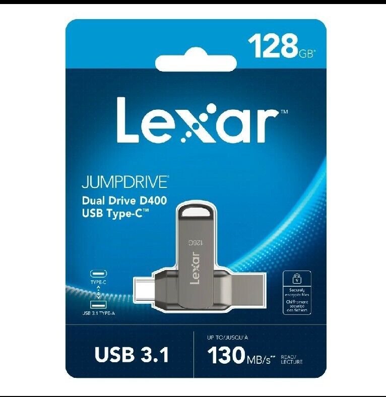 Lexar JampDrive D400 USB3.1 Type-C