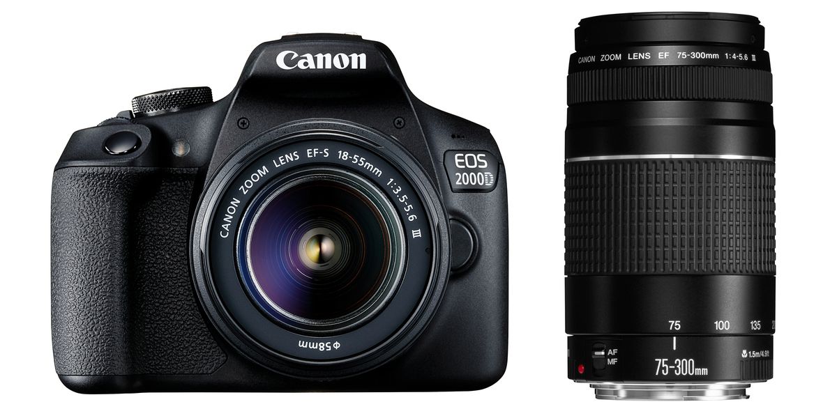 Canon EOS 2000D DC Double Lens Kit