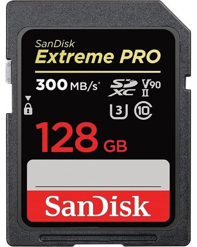 SanDisk 128GB Extreme PRO UHS-II SDXC Memory Card V90