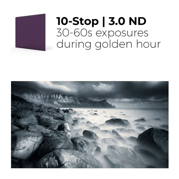 NiSi Filters PRO Nano IR ND1000 | 10-Stop | 3.0