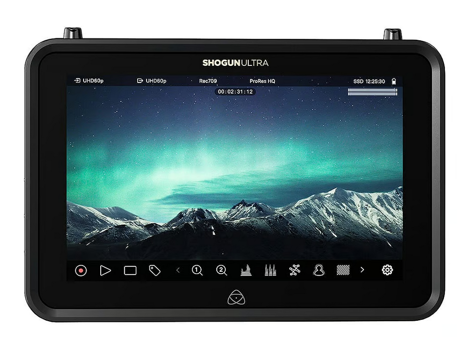 Atomos Shogun Ultra 4K 7-inch HDR monitor Plus Atomos Master Caddy and Lexar 1TB NS100 internal SSD until 31 December 2024