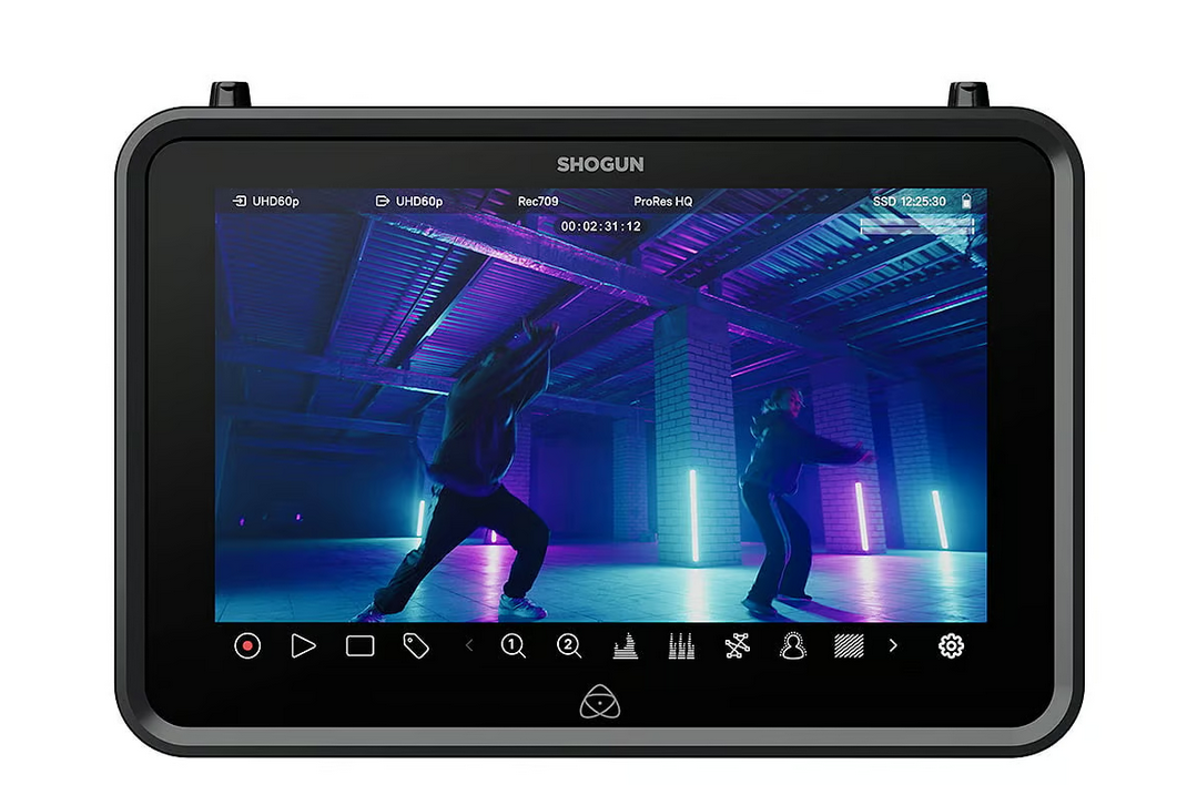 Atomos Shogun 4K 7-inch HDR monitor Plus Atomos Master Caddy and Lexar 1TB NS100 internal SSD until 31 December 2024