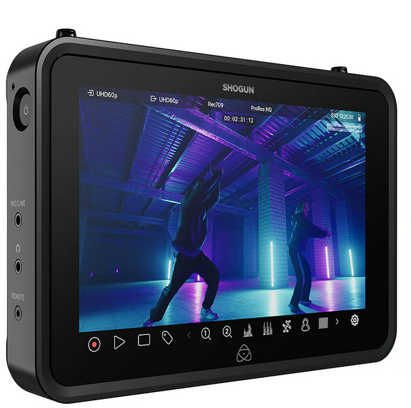 Atomos Shogun 4K 7-inch HDR monitor Plus Atomos Master Caddy and Lexar 1TB NS100 internal SSD until 31 December 2024