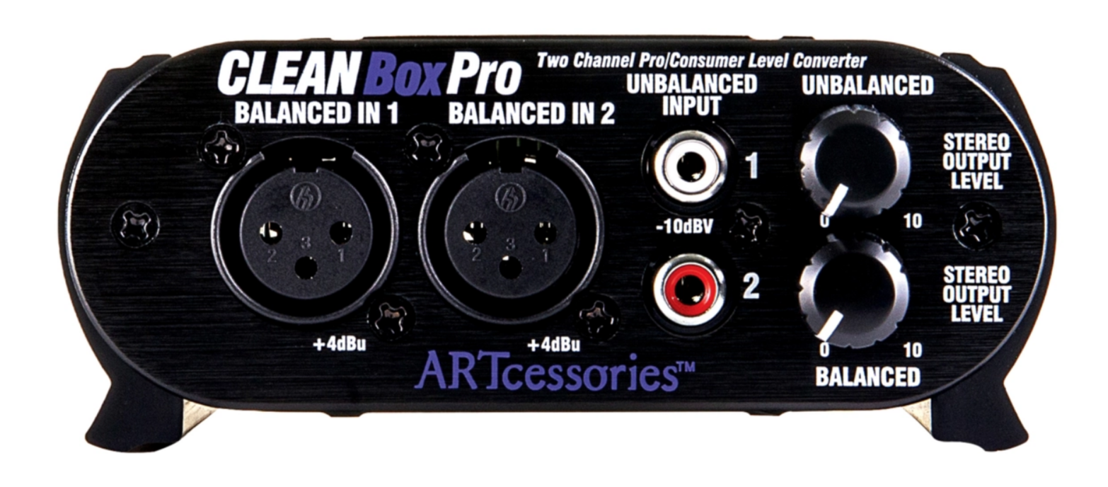 Art Cleanbox Pro Audio Balanced / Unbalanced Level Convertor