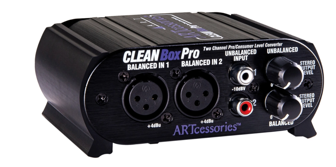 Art Cleanbox Pro Audio Balanced / Unbalanced Level Convertor