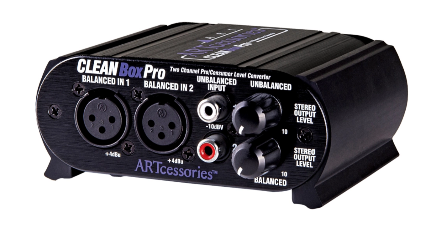 Art Cleanbox Pro Audio Balanced / Unbalanced Level Convertor