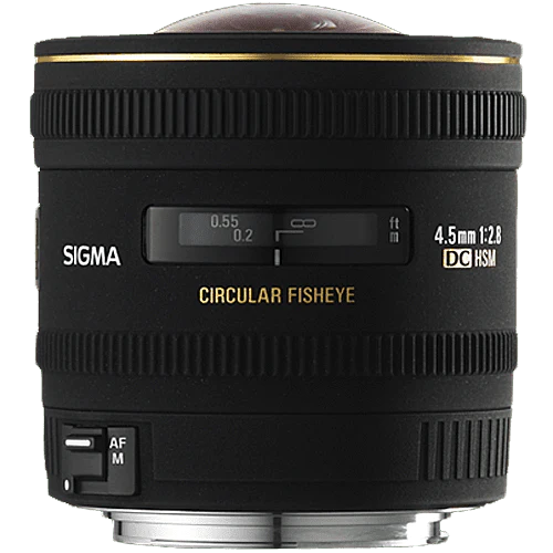 Sigma 4.5mm f/2.8 EX DC Circular Fisheye HSM Lens (Nikon)