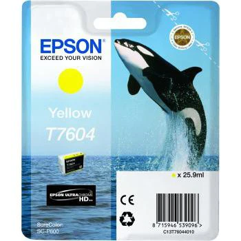 Epson T7604 Yellow