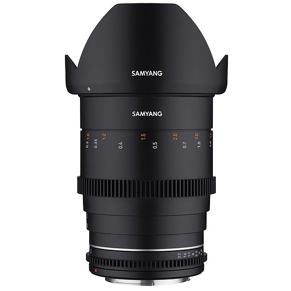 Samyang 35mm T1.5 VDSLR MK2 Lens for Canon EF