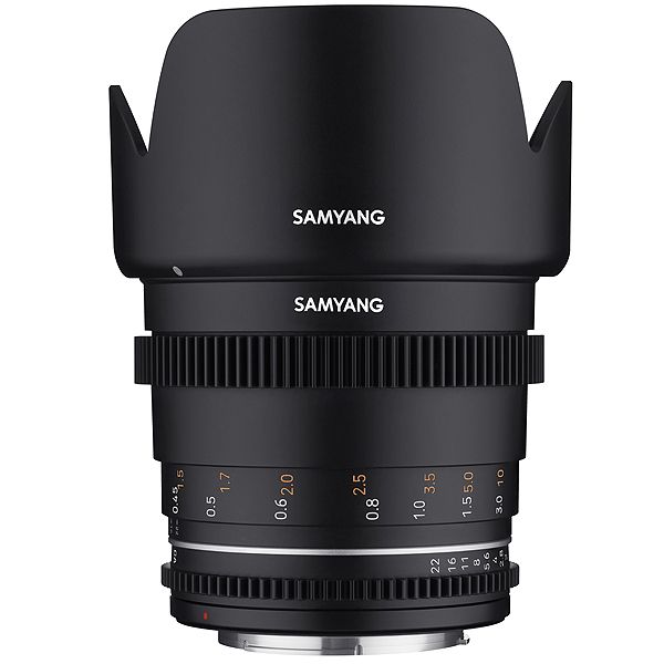 Samyang 50mm T1.5 VDSLR MK2 Lens for Canon EF