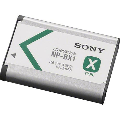 Sony NP-BX1 Rechargeable Lithium-Ion Battery Pack (3.6V, 1240mAh) Sony Camera Batteries