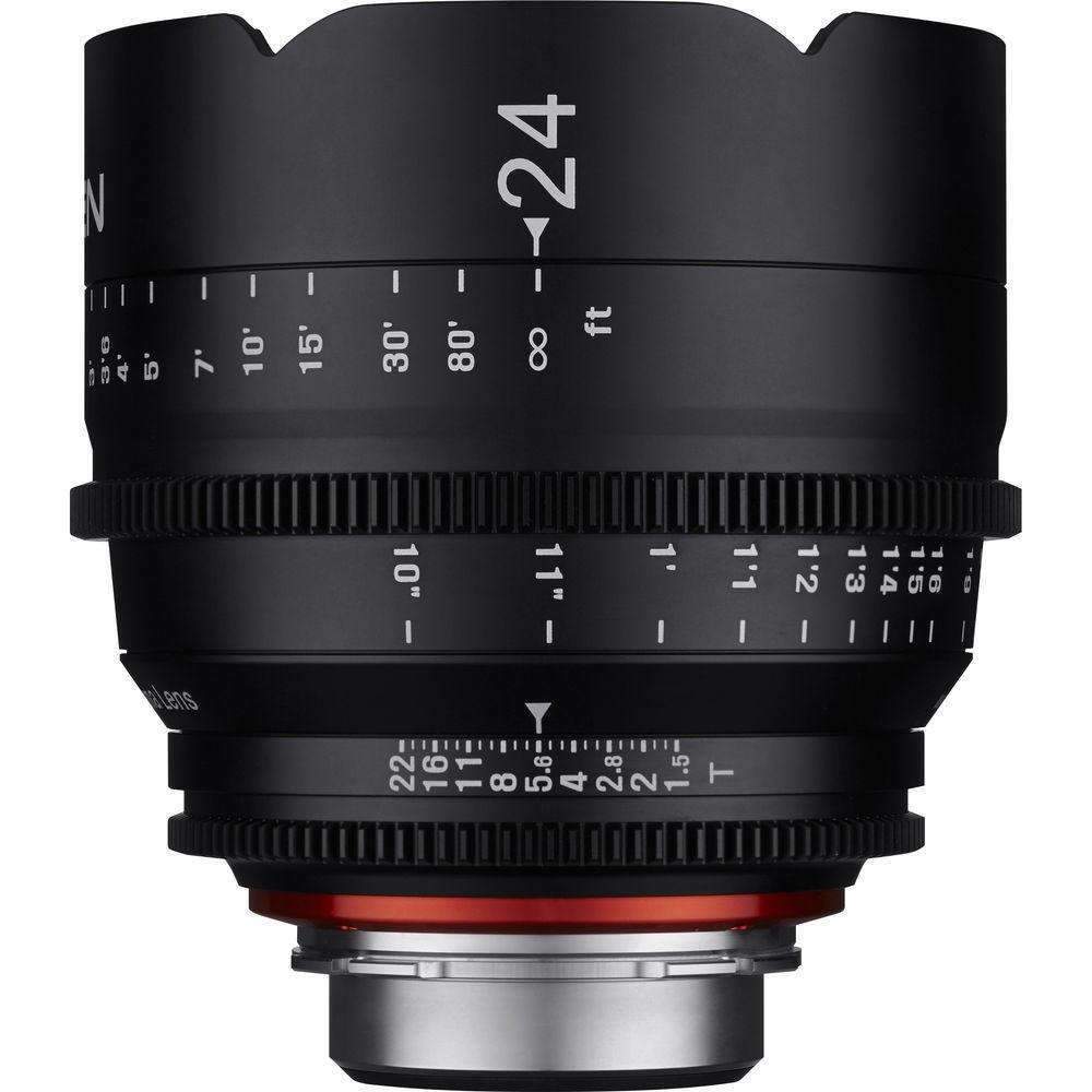 Samyang XEEN 24mm T1.5 Lens (Full Frame Canon EF-Mount) Samyang Lens - Cine