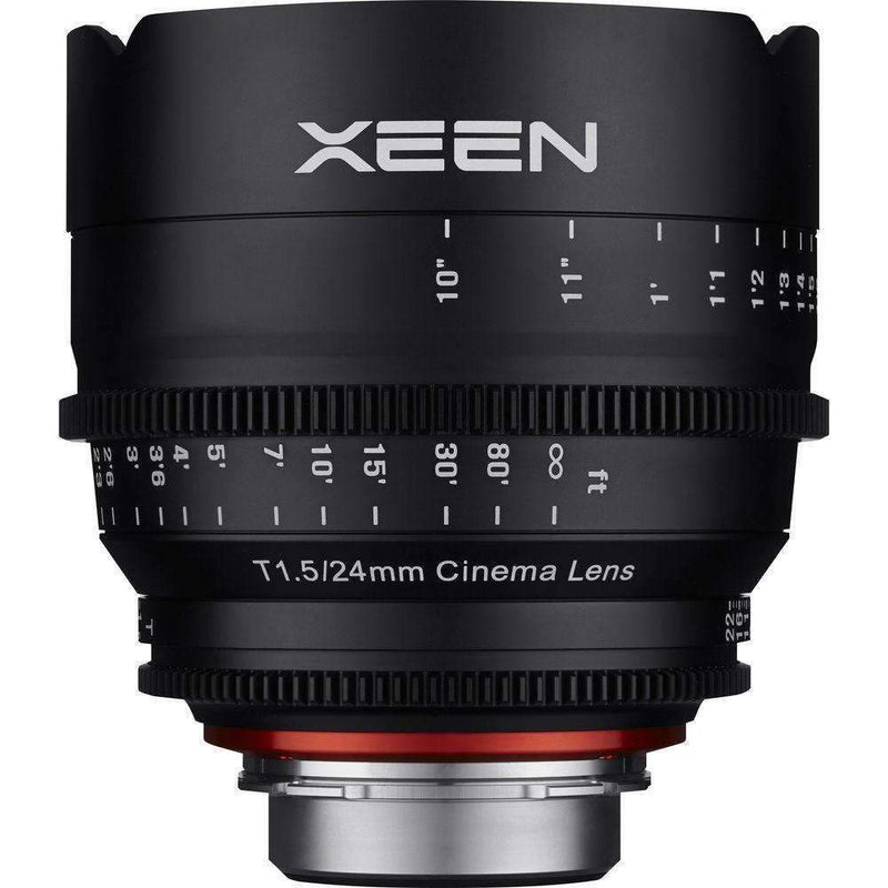 Samyang XEEN 24mm T1.5 Lens (Full Frame Canon EF-Mount) Samyang Lens - Cine