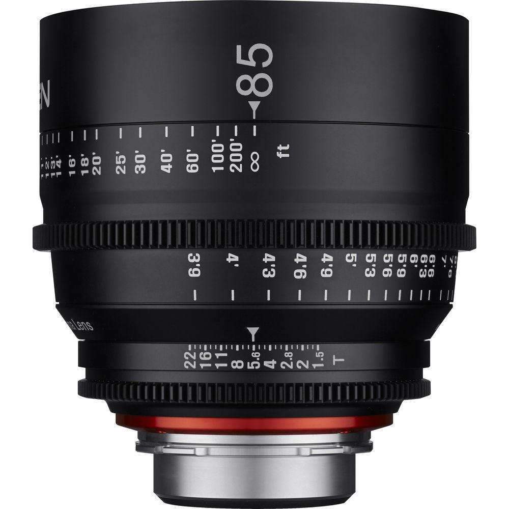 Samyang XEEN 85mm T1.5 Lens (Full Frame Canon EF-Mount) Samyang Lens - Cine