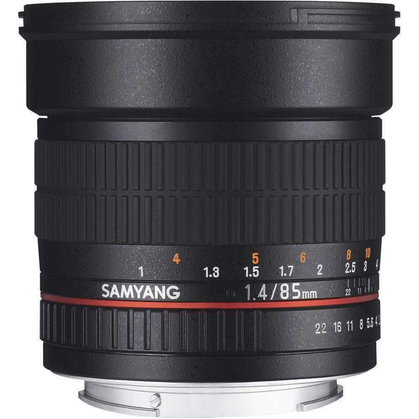Samyang 85mm F1.4 ED AS IF UMC Lens with AE Chip (Nikon) Samyang Lens - Cine