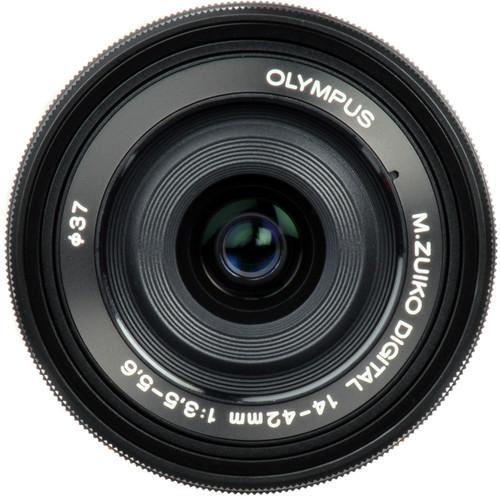 OM SYSTEM M.Zuiko Digital ED 14-42mm f/3.5-5.6 EZ Lens (Black) OM SYSTEM Lens - Mirrorless Zoom