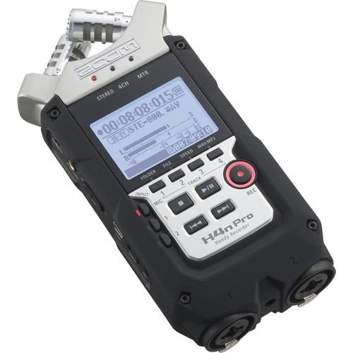 Zoom H4n Pro 4-Channel Handy Recorder Zoom Audio Recorder