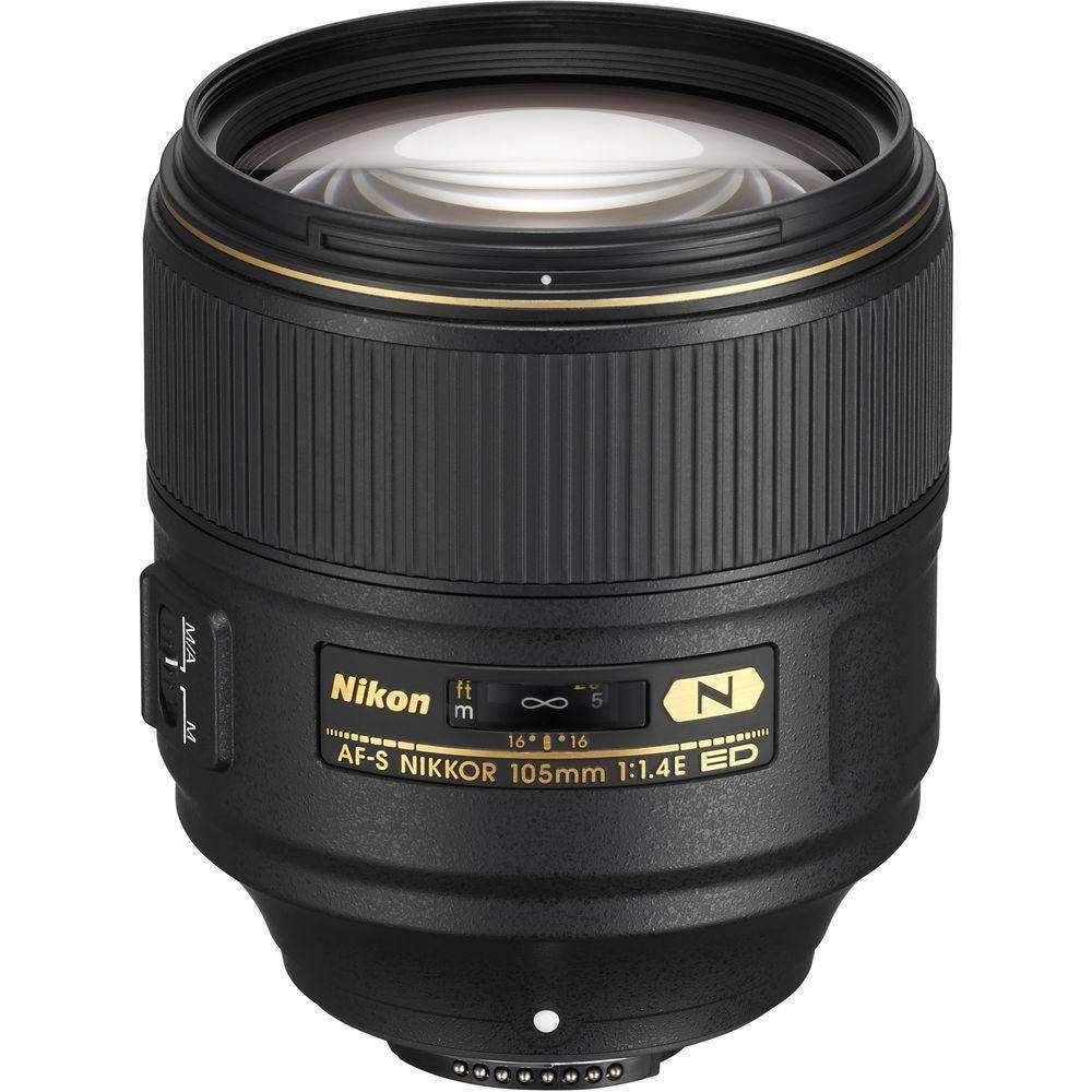 Nikon AF-S 105mm f/1.4E ED Lens Nikon Lens - DSLR Fixed Focal Length