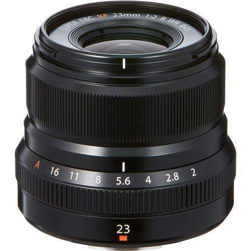 FUJIFILM XF 23mm f/2 R WR Lens (Black) Fujifilm Lens - Mirrorless Fixed Focal Length