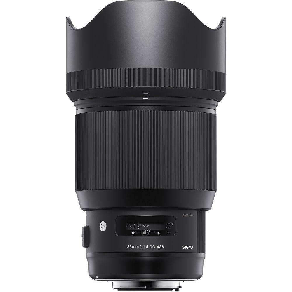 Sigma 85mm f/1.4 DG HSM Art Lens for Canon EF Sigma Lens - DSLR Fixed Focal Length